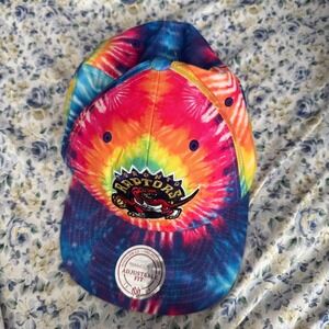 Mitchell & Ness Toronto Raptors NBA Tie Dye Adjustable Fit Hat Cap